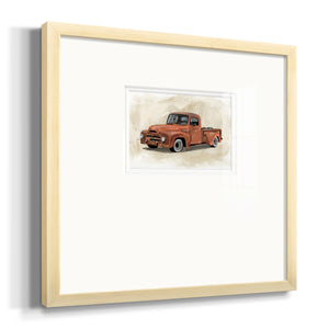 Pickup IV Premium Framed Print Double Matboard