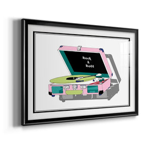 Record Shop I - Modern Framed Art Print