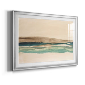 Layered Horizon I - Modern Framed Art Print