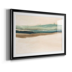 Layered Horizon II - Modern Framed Art Print