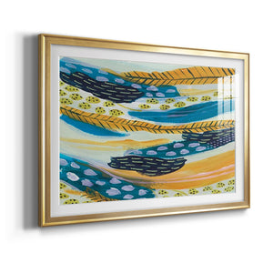 Feathery III - Modern Framed Art Print