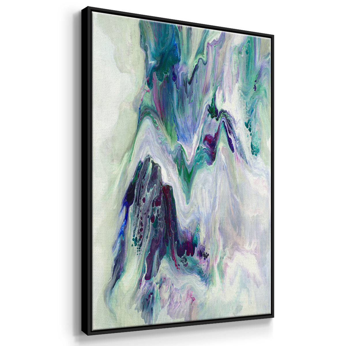 Wild River - Framed Premium Gallery Wrapped Canvas L Frame - Ready to Hang
