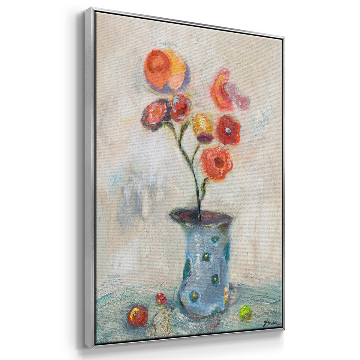 Fruit of Life - Framed Premium Gallery Wrapped Canvas L Frame - Ready to Hang