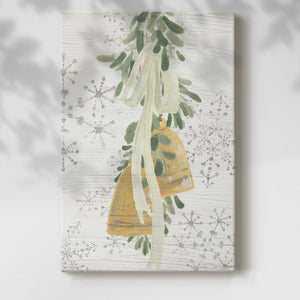 Weathered Aspen Wreath Collection B - Gallery Wrapped Canvas