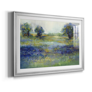 Wildflower View Premium Framed Print - Ready to Hang