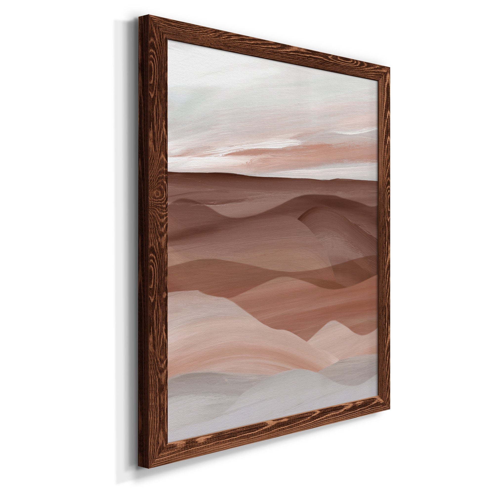 Sedona Valley - Premium Canvas Framed in Barnwood - Ready to Hang