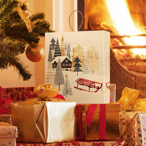 Christmas Chalet II, Handmade Ornament