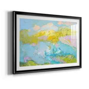 Learning to Fly - Modern Framed Art Print