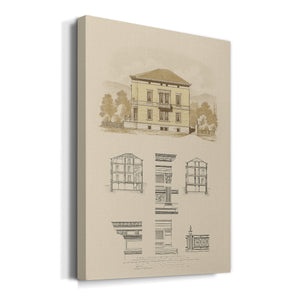 Estate and Plan II - Canvas Art Print