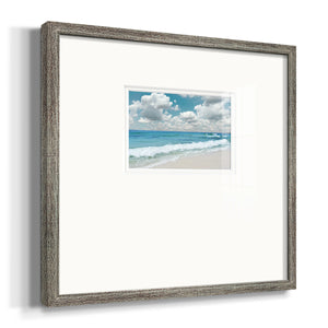 Beach Bliss Premium Framed Print Double Matboard