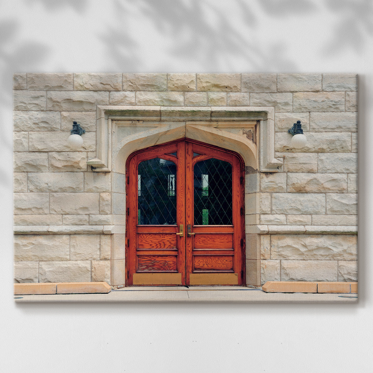 Chicago Watertower Doors - Gallery Wrapped Canvas
