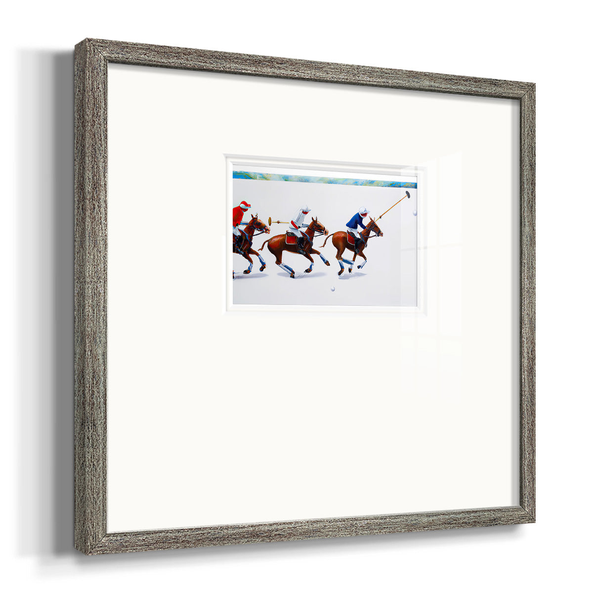 Polo Grounds Premium Framed Print Double Matboard