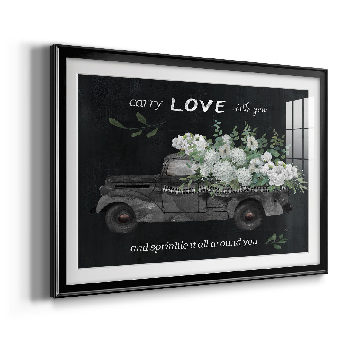 Carry Love Premium Framed Print - Ready to Hang