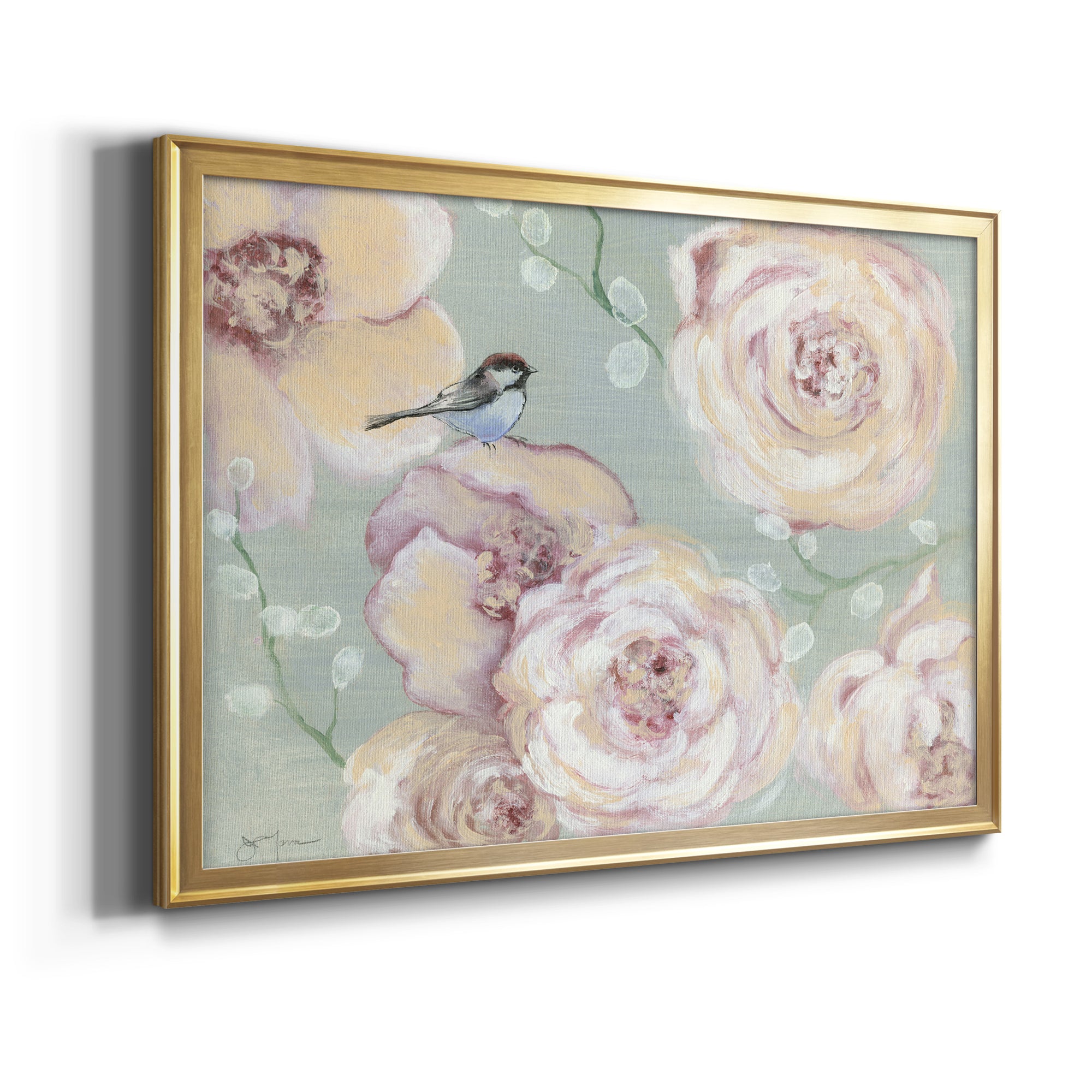 Blush Melody Premium Classic Framed Canvas - Ready to Hang