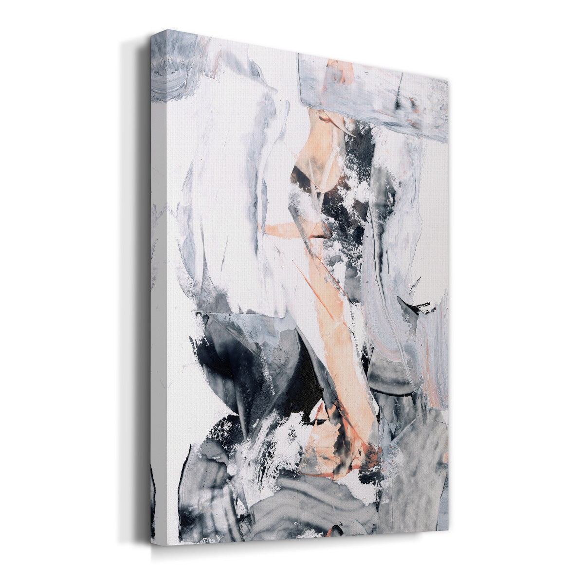 Blush Flame II Premium Gallery Wrapped Canvas - Ready to Hang