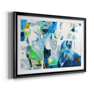 Down the Rapids - Modern Framed Art Print