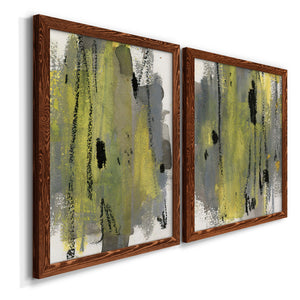 Loft Pastel I - Barnwood Framed Canvas Set