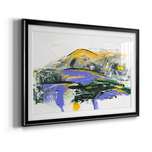 Silent Mountain V - Modern Framed Art Print