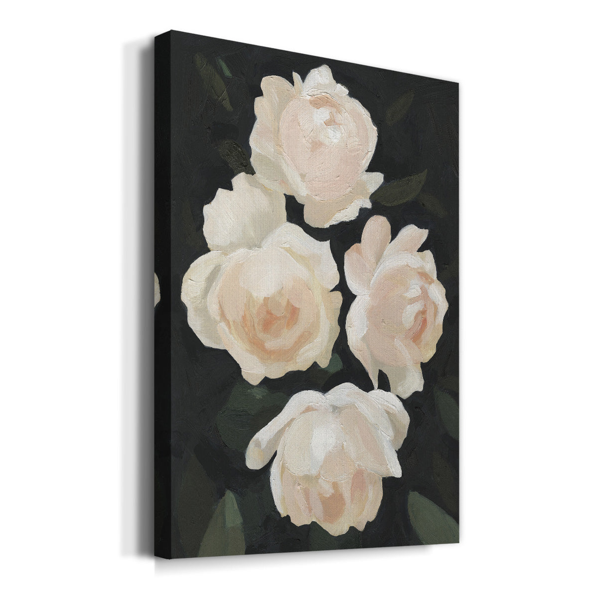 Nighttime Flora I Premium Gallery Wrapped Canvas - Ready to Hang