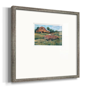 Rusting Away I Premium Framed Print Double Matboard