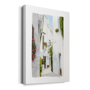 Bougainvilla Alley II - Canvas Art Print