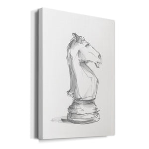 Chess Piece Study I - Canvas Art Print
