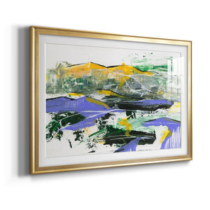 Silent Mountain III - Modern Framed Art Print