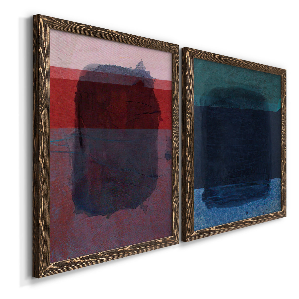 Remembering Rothko I - Premium Framed Canvas 2 Piece Set - Ready to Hang