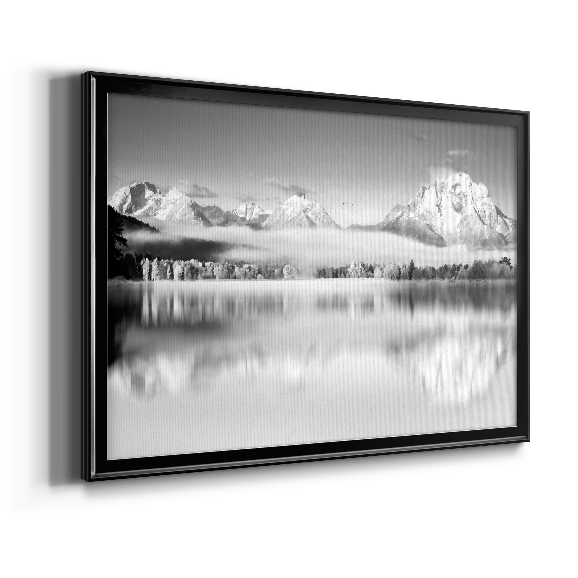 Peak Reflection Premium Classic Framed Canvas - Ready to Hang