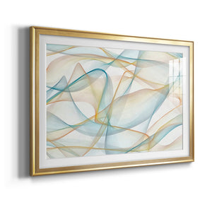 Curves and Waves V Premium Framed Print - Ready to Hang