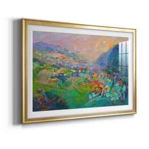 Embraced - Modern Framed Art Print