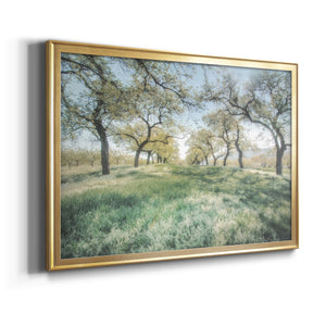 Charming Spring Mood - Modern Framed Canvas Print