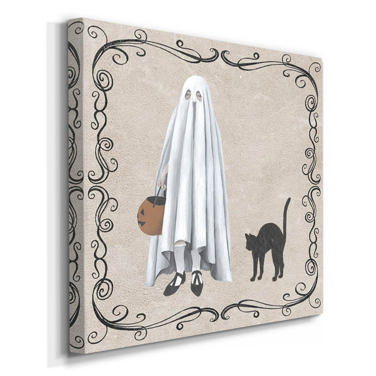 Vintage Halloween Collection F-Premium Gallery Wrapped Canvas - Ready to Hang