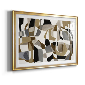 Circle Game - Modern Framed Art Print