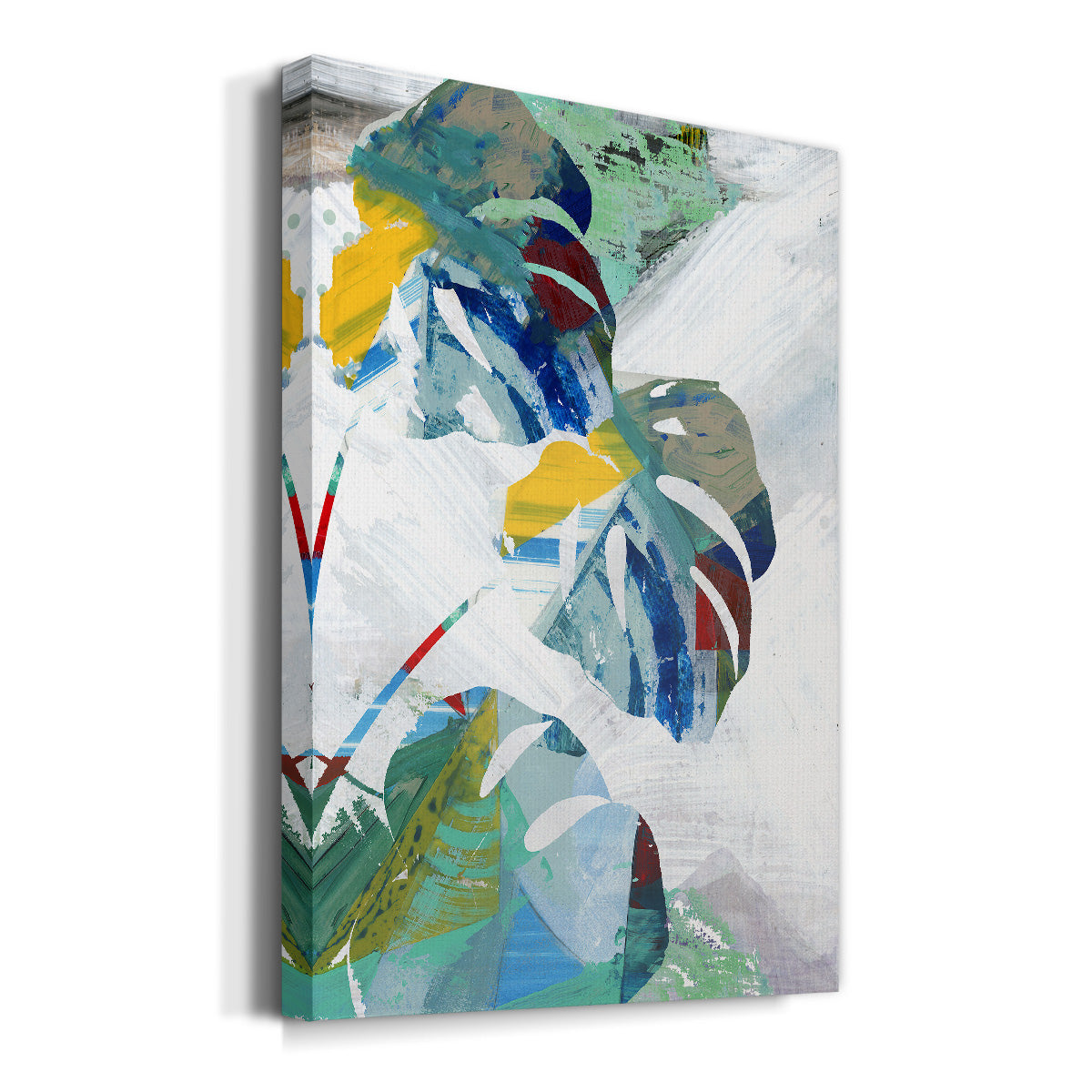 Monstera X Premium Gallery Wrapped Canvas - Ready to Hang