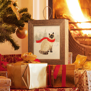 Christmas Cats & Dogs III, Handmade Ornament