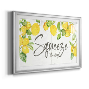 Lemon Squeeze - Modern Framed Art Print