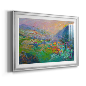 Embraced - Modern Framed Art Print