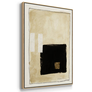 Inner Musing I - Framed Premium Gallery Wrapped Canvas L Frame - Ready to Hang