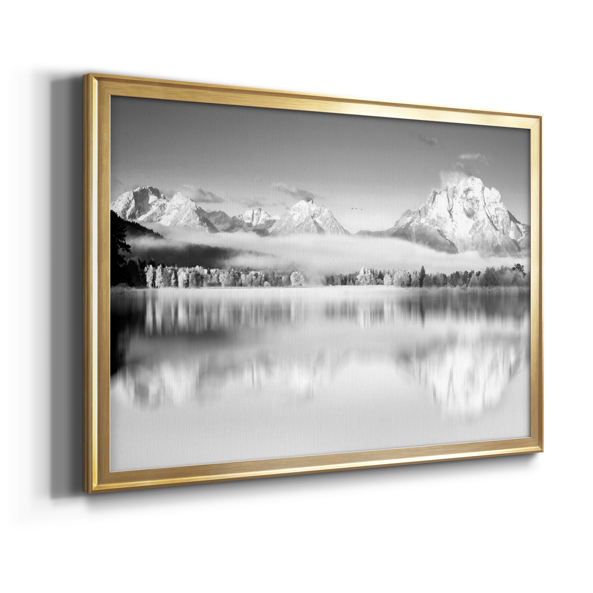 Peak Reflection Premium Classic Framed Canvas - Ready to Hang