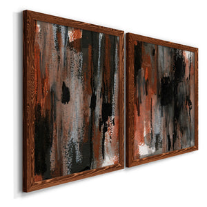 Loft Pastel VII - Barnwood Framed Canvas Set