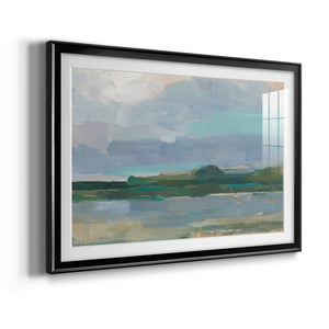 Twilight Vista Study I - Modern Framed Art Print