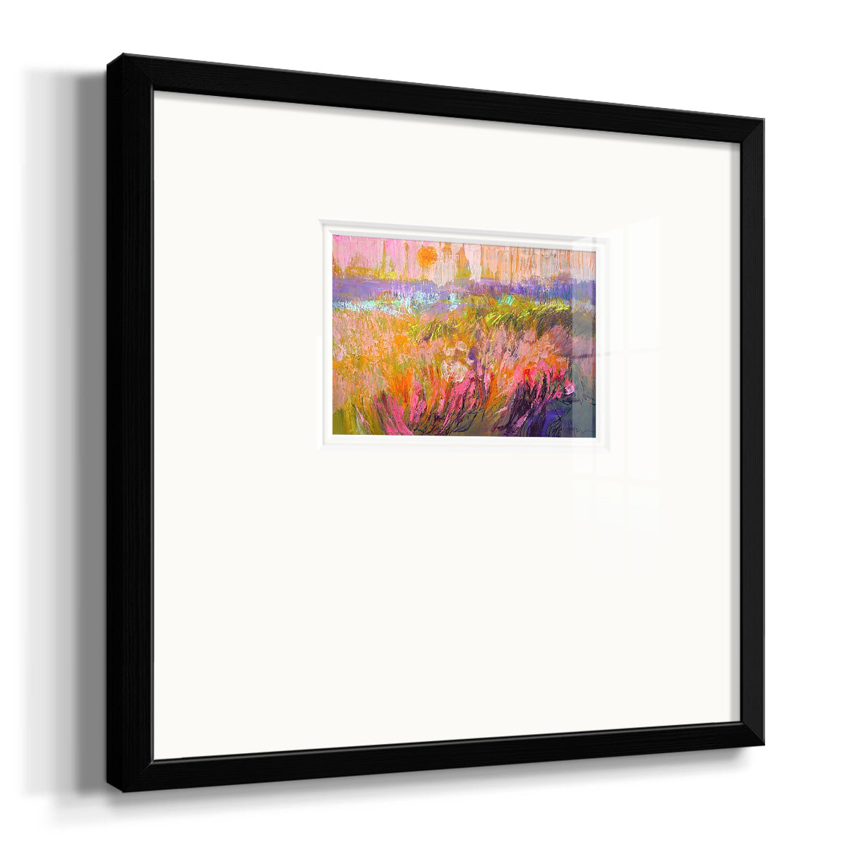 Among the Green Pastures VI Premium Framed Print Double Matboard