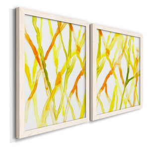 Runnel III - Barnwood Framed Canvas Set