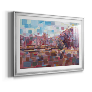 Pretty in Pink - Modern Framed Art Print