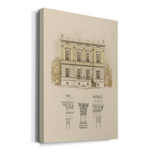 Estate & Plan IV - Canvas Art Print