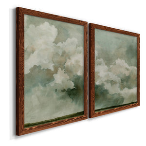 Coming Rain I - Premium Framed Canvas 2 Piece Set - Ready to Hang