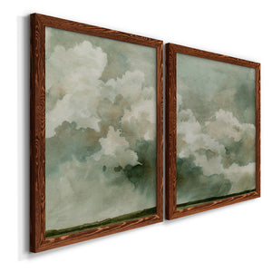 Coming Rain I - Barnwood Framed Canvas Set