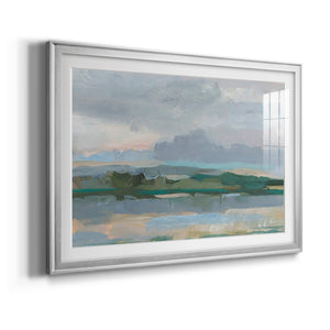 Twilight Vista Study II - Modern Framed Art Print