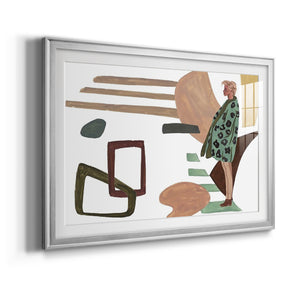 Vintage Vibes V - Modern Framed Art Print